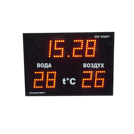 Купить Часы-термометр СТ1.13-2t для бассейна в Ростове 